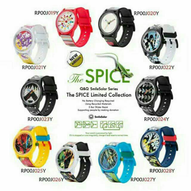 Q&Q Smile Solar SPICE Series