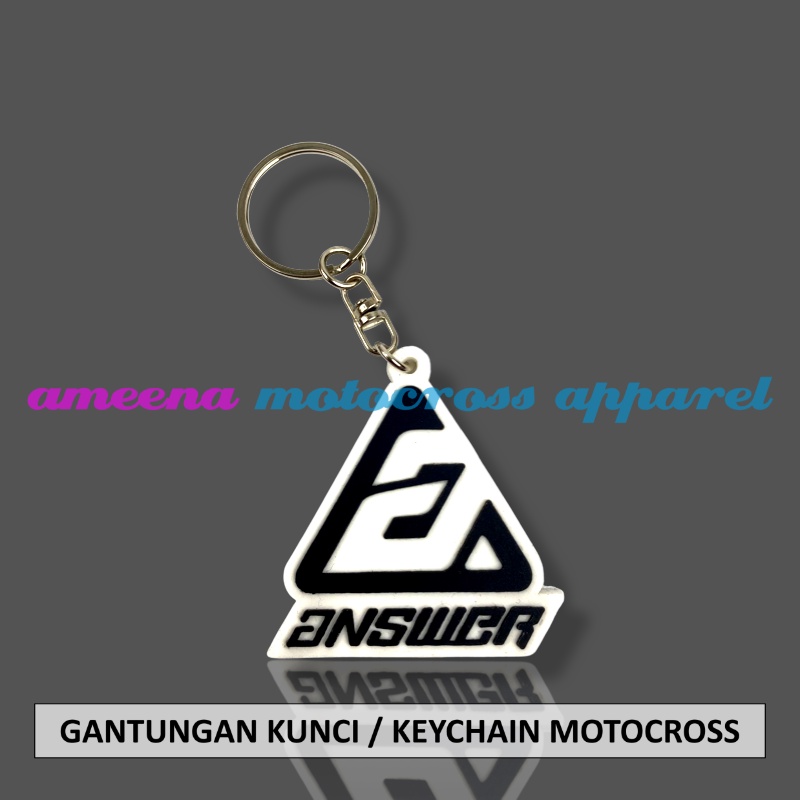 Gantungan Kunci Motocross - Keychain Trail MX - Gantungan Kunci Trabas - Keychain Enduro - Souvenir Trail - Keychain Souvenir - AN002