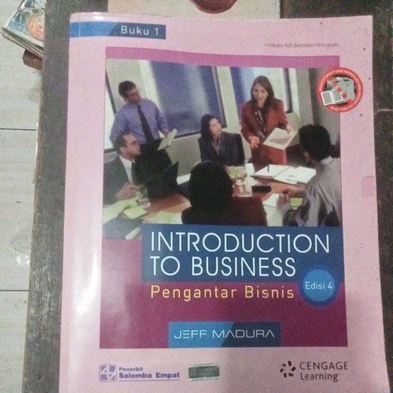 buku introduction to business atau pengantar bisnis karangan Jeff Madura edisi 4 penerbit Salemba em