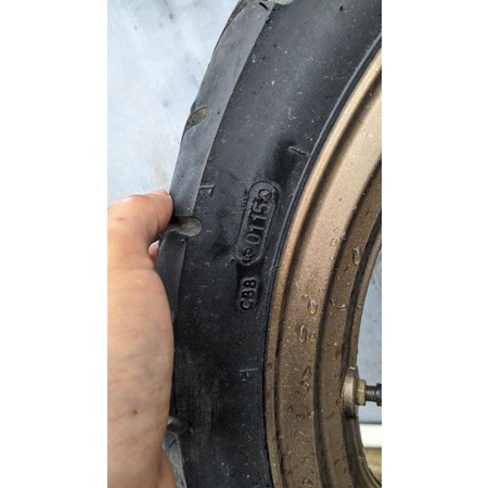 velg roda ninja rr new old ring 17 original copotan motor mulus ban tembus 2015 masih tebal piringan