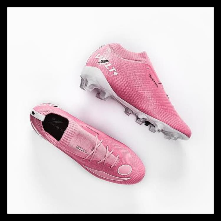 TERJAMIN CONCAVE VOLT + KNIT FG - PINK/WHITE - PINKWHITE, 6-0 MURAH