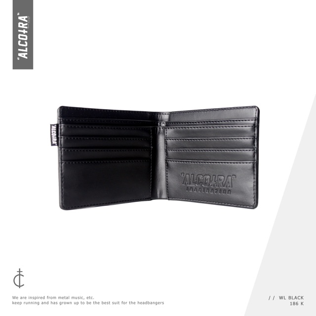 WL BLACK // DOMPET HITAM