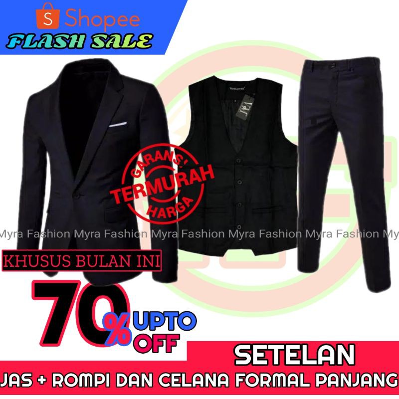 COD Setelan jas pria lengkap / Setelan jas pernikahan pria / setelan jas wisuda / setelan jas pria