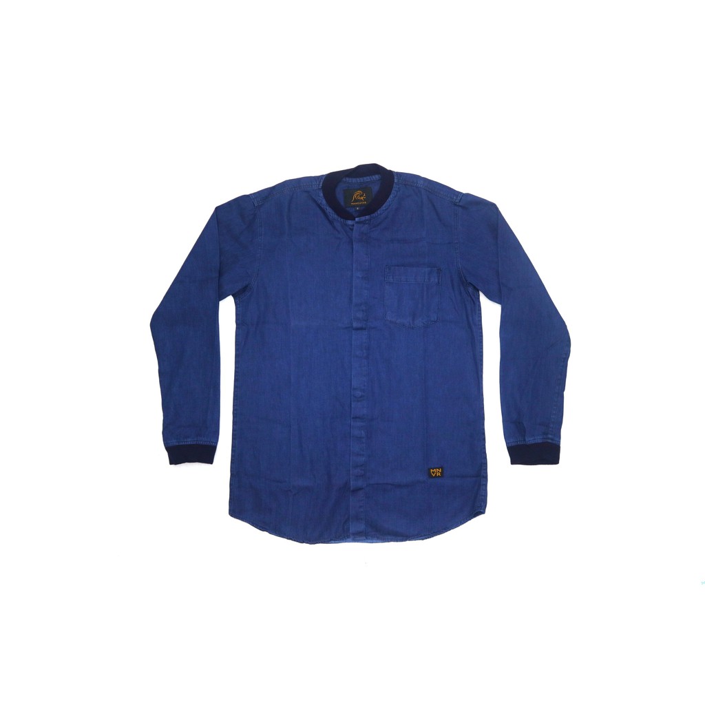 kemeja denim panjang, kemeja jaket, kemeja denim, kemeja maneuver, denim, denim panjang, kemeja