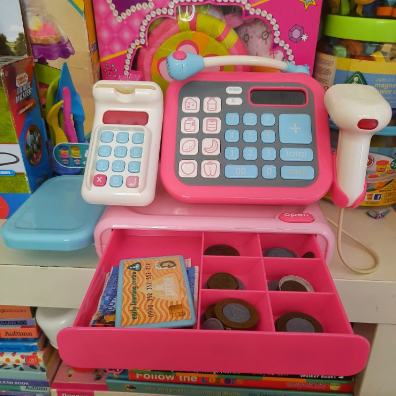 Preloved ELC Cash Register Playset Mainan Mesin Kasir Anak FisherPrice Leapfrog Vtech