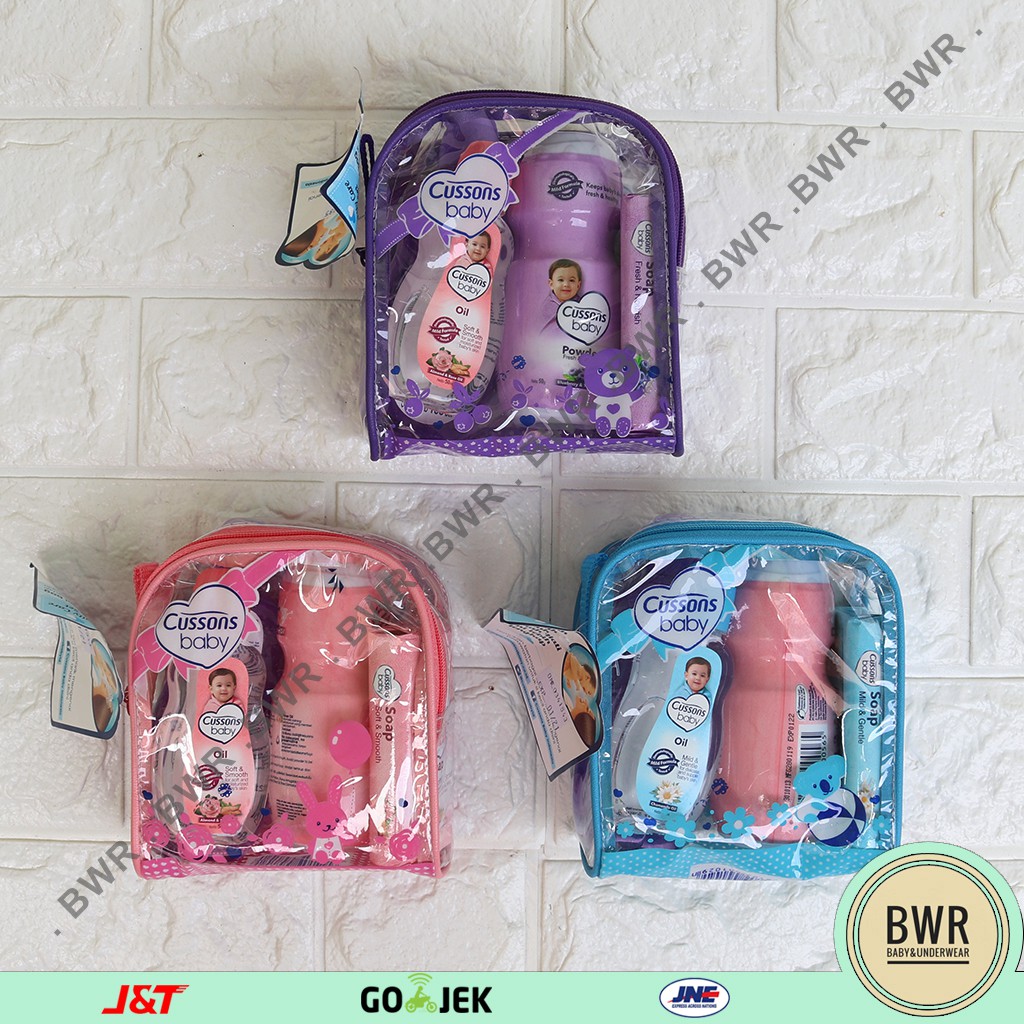 Cussons Baby Gift MINI and DAILY Pack Bag | Paket Cussons  Paket Perawatan Mandi Bayi | Bwr