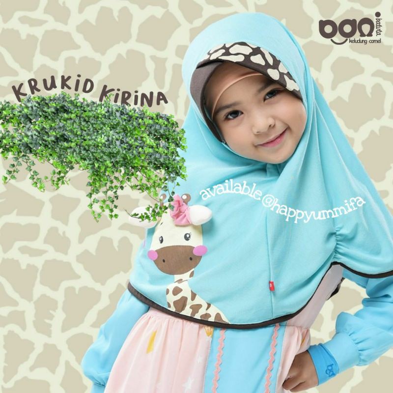 Krukid Kirina / Jilbab Anak Kirina Bani Batuta