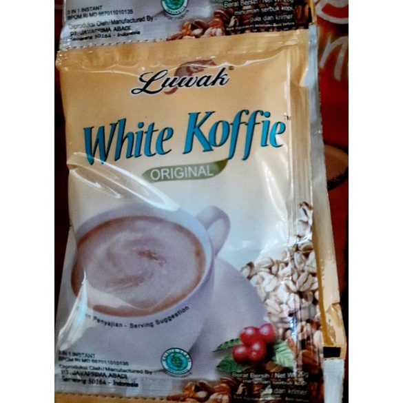 Luwak White Koffie 10 pcs x 20 gr