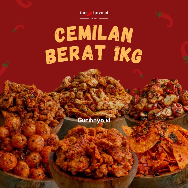 [PROMO] CEMILAN VIRAL BASRENG, KULIT AYAM CRISPY, DAN LAINNYA, BERAT 1KG