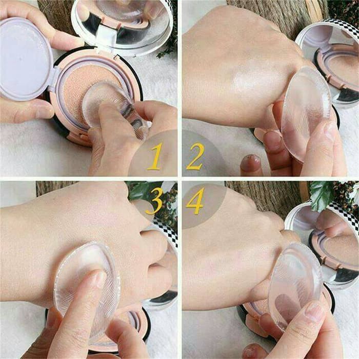 Silisponge Bening Sili Sponge Transparant Makeup