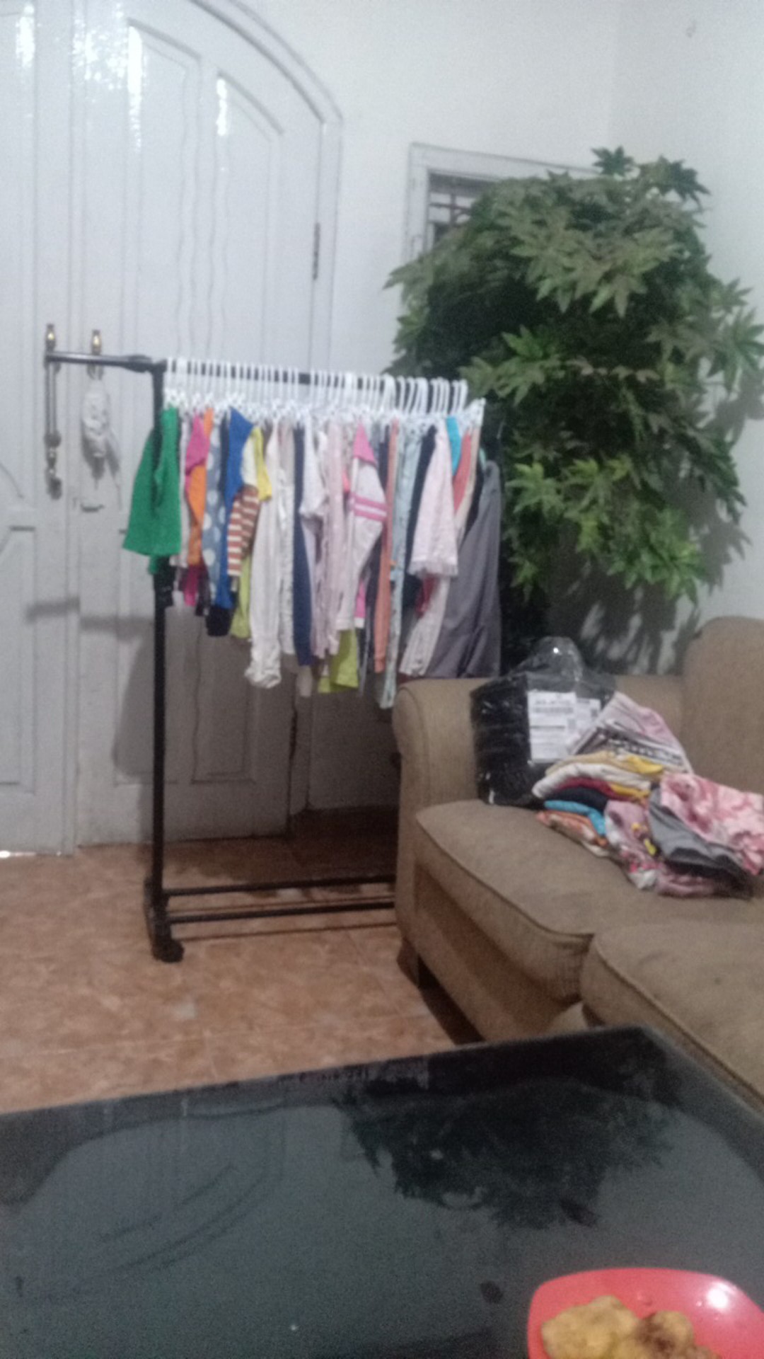 Hanger Jepit Plastik Anak 20 Cm Gantungan Baju Celana Model Bebek