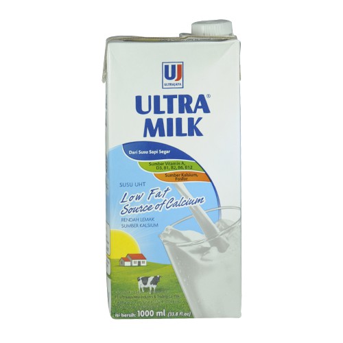 

Ultra Susu Lowfat Plain 1000ml