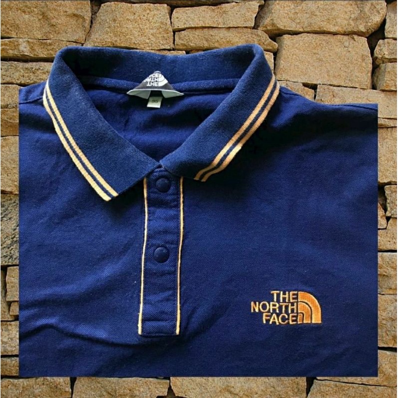 THE NORT FACE POLO TSHIRT KAOS KERA / SECOND BEKAS PRELOVED ORIGINAL