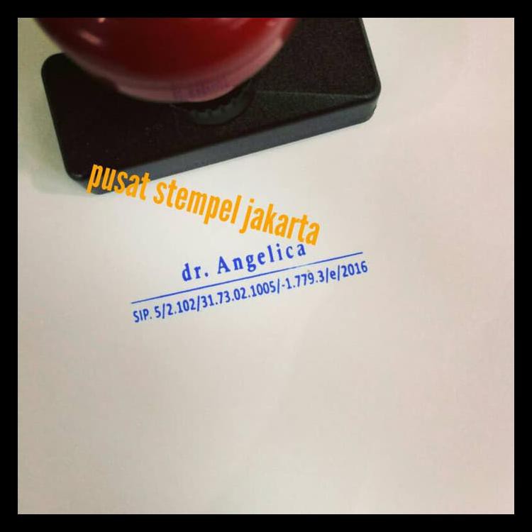 

Murmer Stempel Warna Persegi Panjang Ukuran 13 X 55 Mm ( Stempel Flash ) Barang Bagus