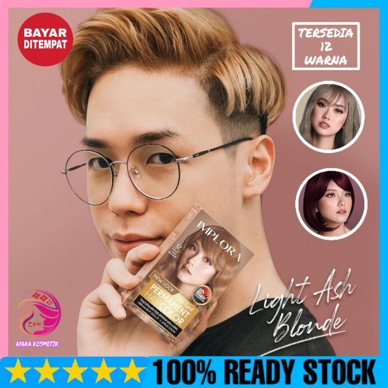 Pewarna Rambut Implora Cat Rambut Implora Semir Pikok Rambut Implora New Permanent Hair Color