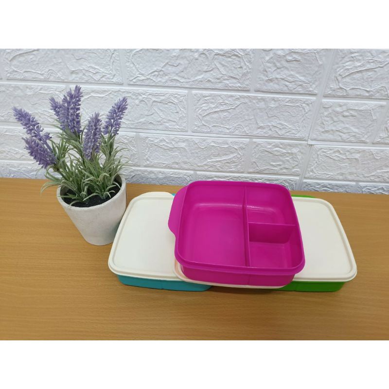 tepak makan plastik / tempat bekal makan segi /tepak makan clio kyoto