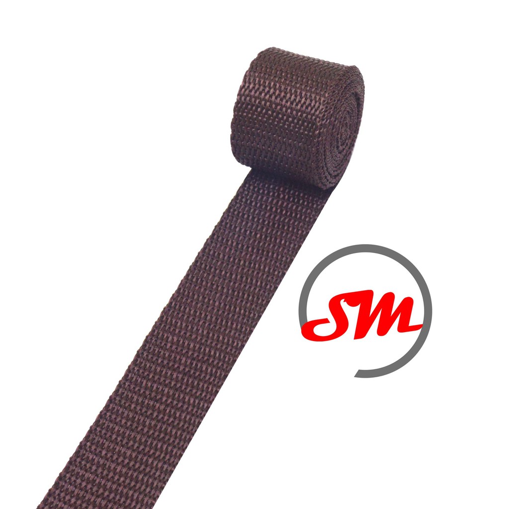 

TALI WEBBING TAS UKURAN 2.5 CM PER ROLL WB 25 CRM COKLAT KOPI