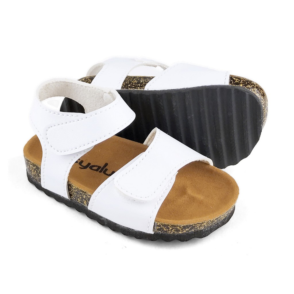 SANDAL ANAK UNISEX 1 SAMPAI 2 TAHUN CHT1 PUTIH
