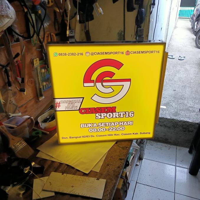 

Office & Stationery | Document Organizer | Neon Box Outdoor Akrilik 2 Sisi Ukuran 60X45 Cm | Best Seller