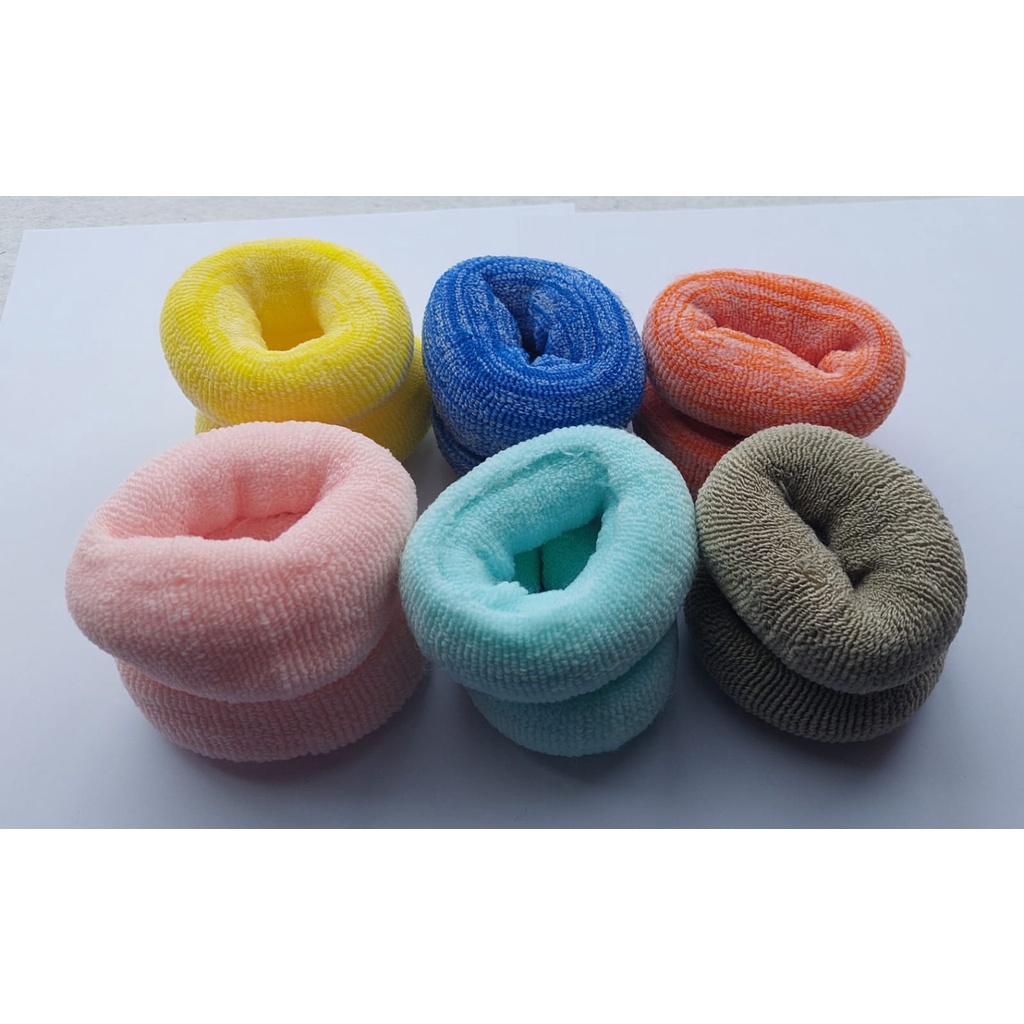 IKAT RAMBUT DONAT JUMBO WARNA RANDOM