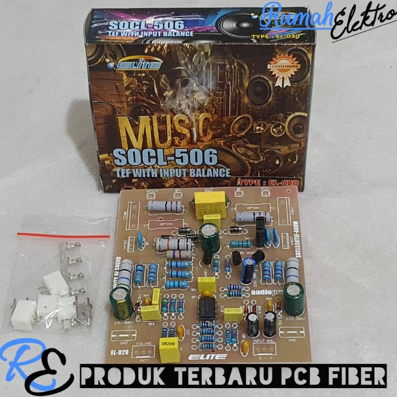 Kit Driver SOCL 506 TEF Fiber Plus Input Balance Elite