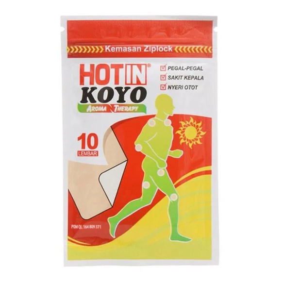 Morinz Salonpas Hijau Koyo Super / Merah Koyo HOT &amp; Hotin Koyo &amp; Hansaplast Koyo Hangat / Panas - 1 Helai