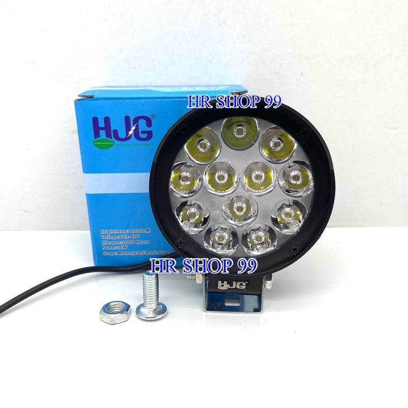 Lampu Tembak Sorot Led Cree Topi 12 Mata Led Bulat 36 Watt HJG