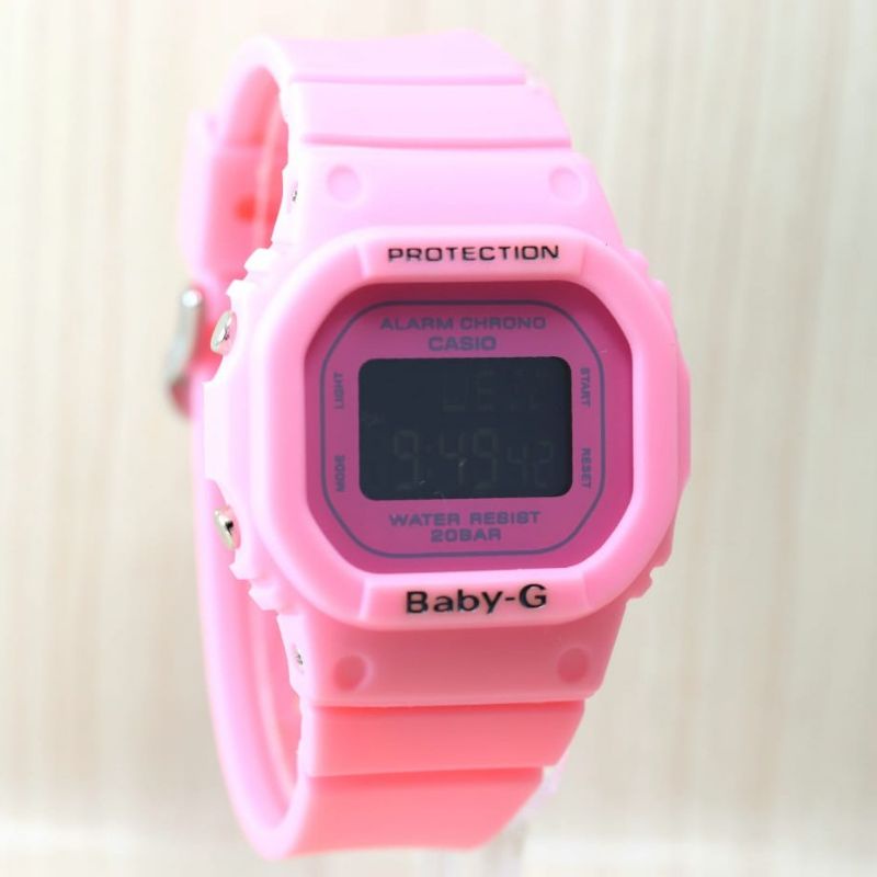 Jam Tangan Baby G Wanita Jam Rubber Digital Tahan Air Terlaris