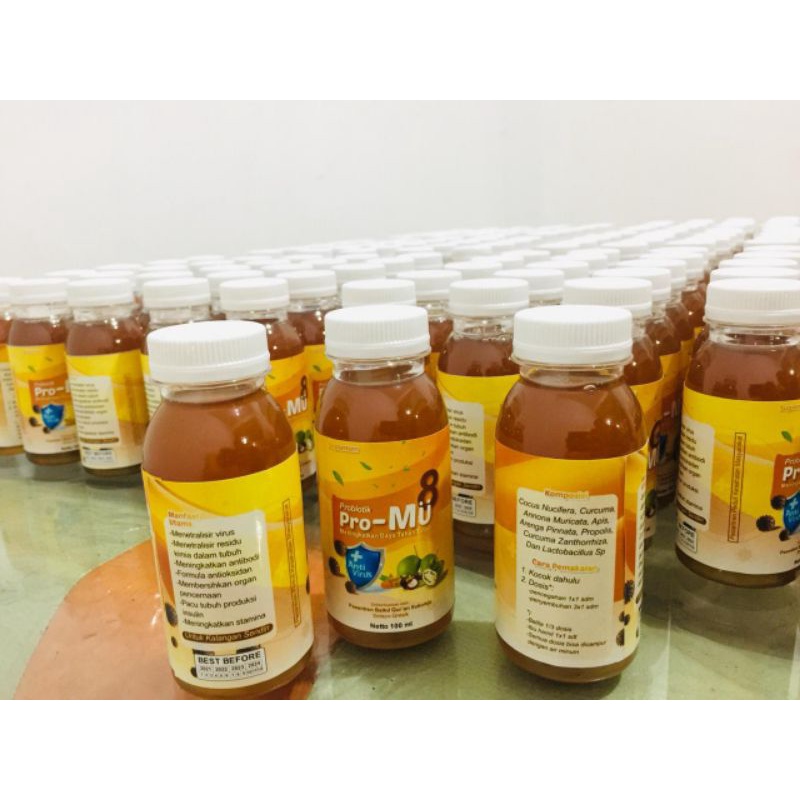 Probiotik G-8 Prof. Sukardi Asli 100% (Label Pro Mü8). Terjamin