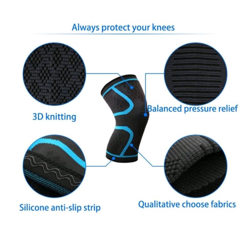 KNEE SUPPORT - PELINDUNG LUTUT ( Per Buah )