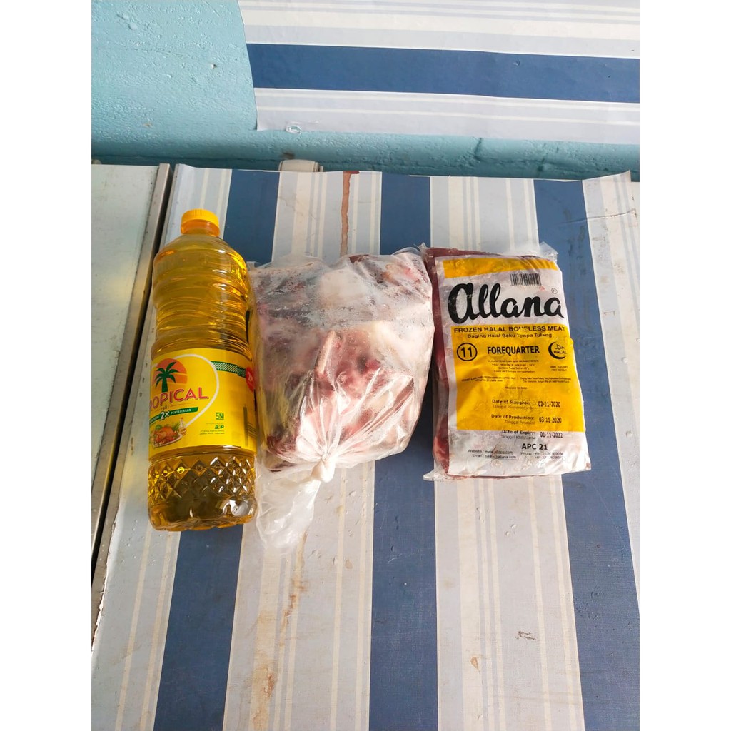 

Paket Daging dan Minyak 1 L