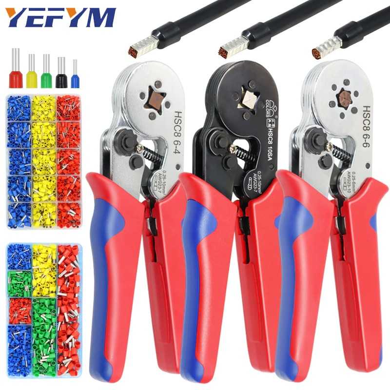 YEFYM Tang Crimper Kabel LAN Plier Network Cable RJ45/RJ-11 - HSC8 6-4