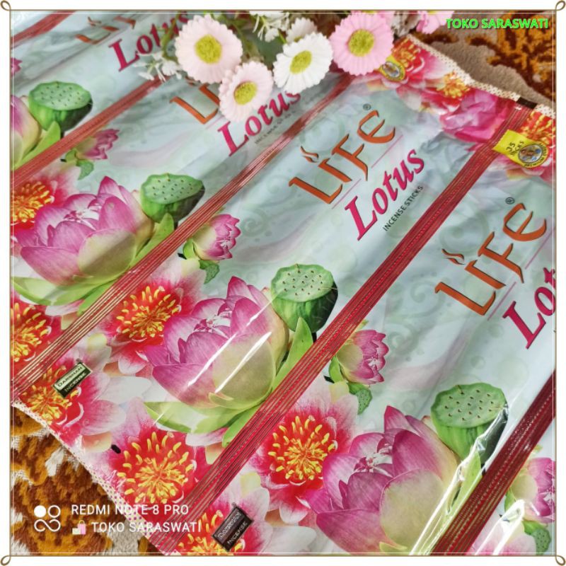 Hio Dupa Wangi Aromaterapi Life Lotus Isi 35 Stik Jawa Tengah