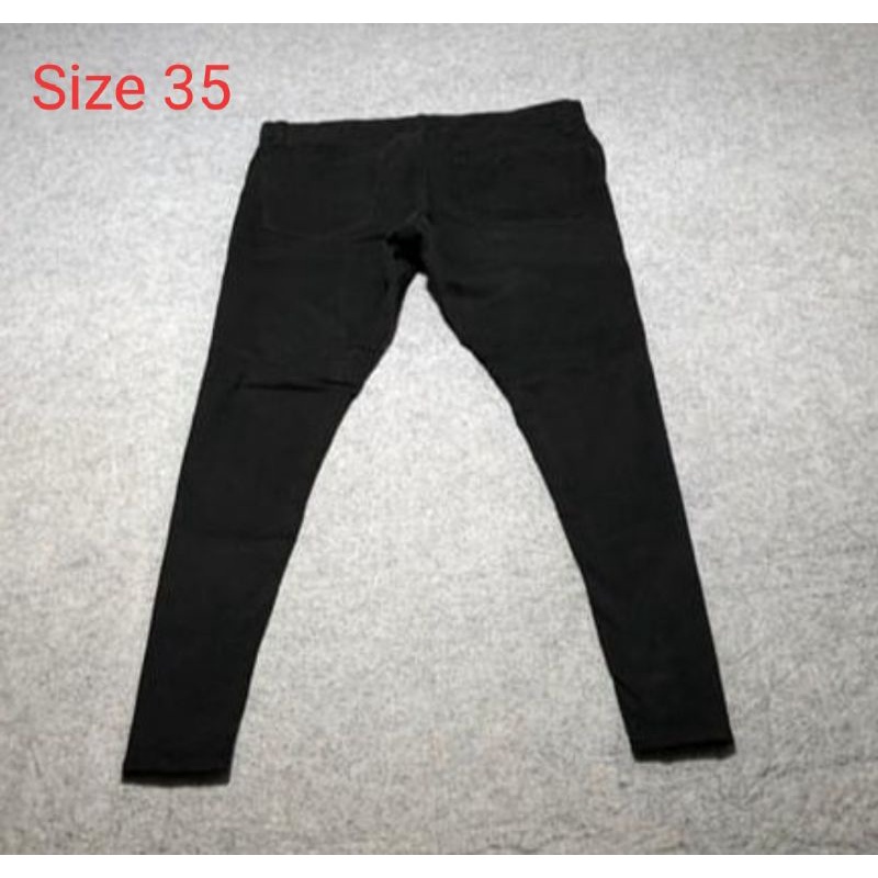soft jeans UNIQLO original/celana second/size 35