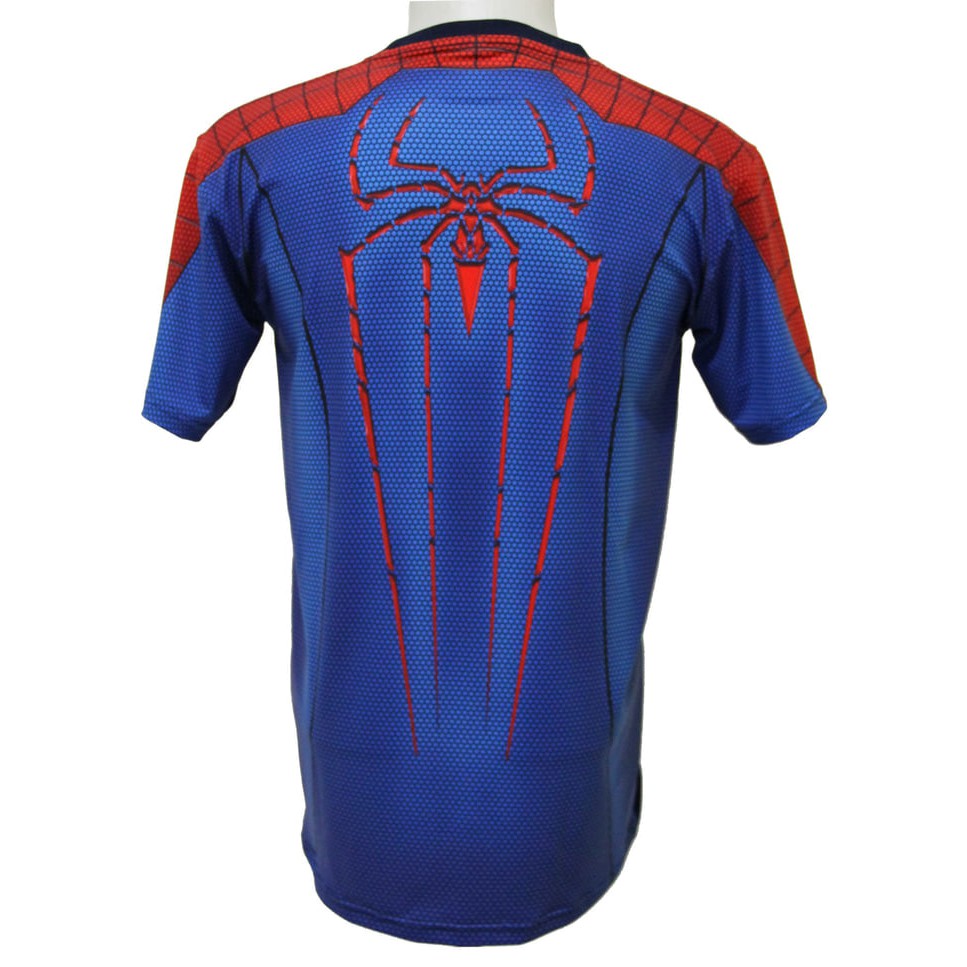 Pakaian kaos gaul  KAOS BAJU PRIA SPIDERMAN SUPERHERO GYM FITNESS FITNES COMPRESSION 3D ash shop