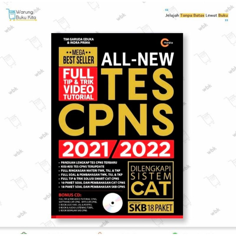 Ready Buku Cpns All New Tes Cpns 2021 2022 Tim Garuda Eduka 100 Original Shopee Indonesia