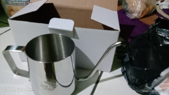 Pour Over Coffee Ketle Kd Teko Seduh Leher Angsa Pitcher Kopi Teh Teapot Drip Kettle Stainless Steel