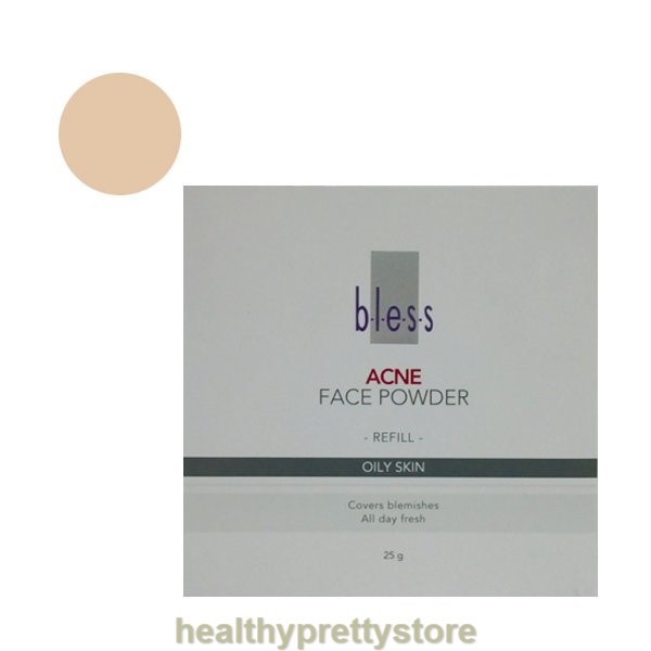 

Bless Refill Acne Face Powder Ivory 25gr