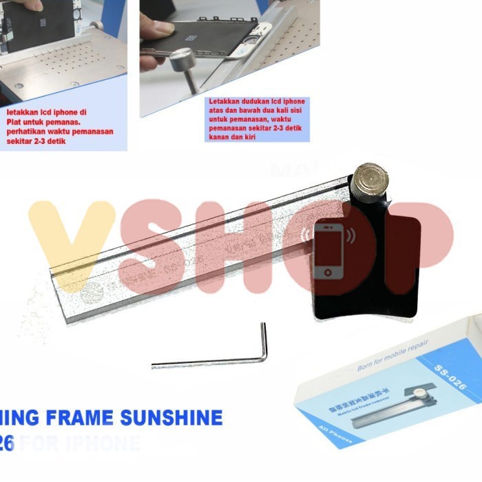 TOOLS OPENING FRAME IPH SUNSHINE SS-026 ALAT PEMBUKA FRAME IPH