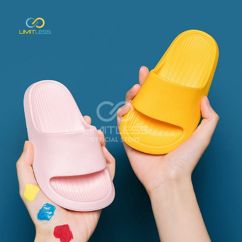 Zerolimit - Sandal Slip On Anak Perempuan Anti Licin Sendal Selop Jelly Anak Laki Laki Lentur Nyaman Sendal Slipper Anak Lucu