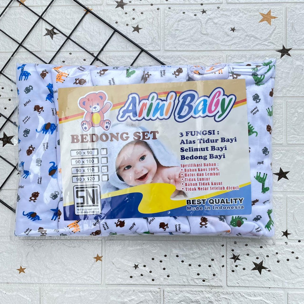 6 Pcs Bedong Bayi Pernel Bayi Alas Ompol Bayi Alas Tidur Bayi Selimut Bayi Pernel