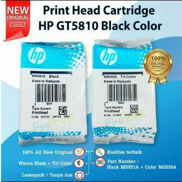 Paket Printhead HP GT5810/GT5820 Black + Color Original