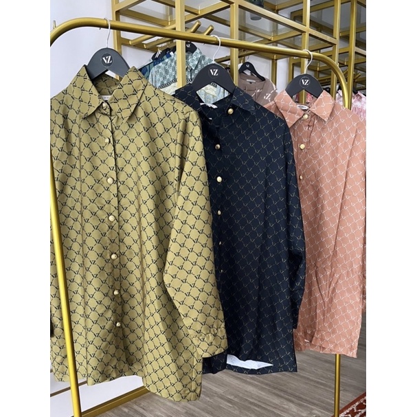vivizubedi VZ monogram shirt