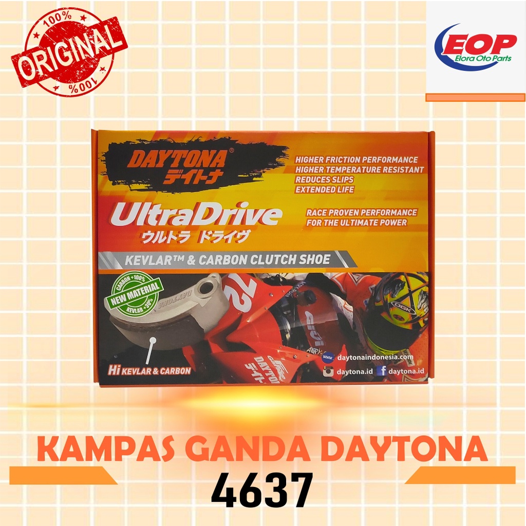 KAMPAS GANDA BEAT SCOOPY FI ESP STREET DAYTONA RACING 4637 ORIGINAL