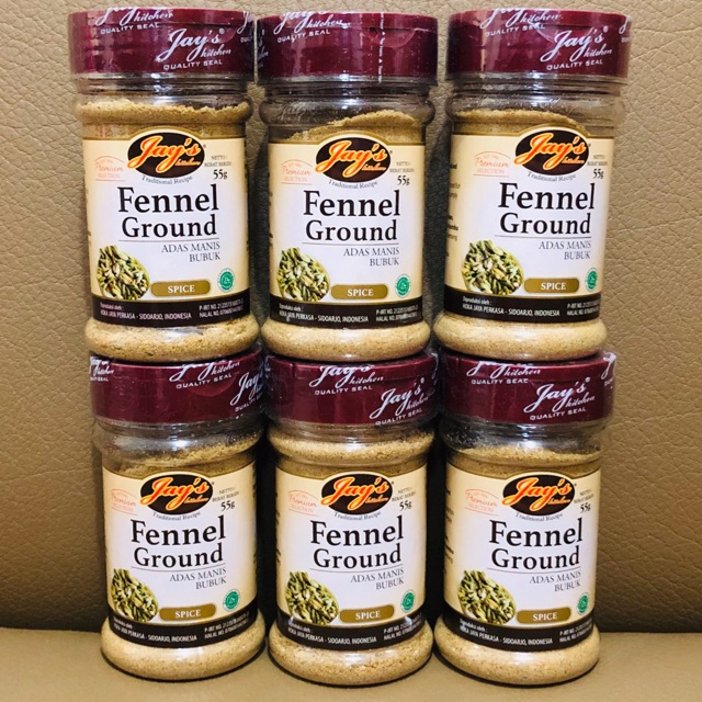 

Jay’s fennel ground adas manis bubuk 55gr