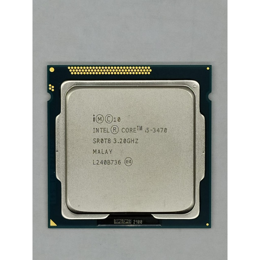 Jual Processor Intel Core i5-3470 3.2Ghz Tray + Fan Socket 1155