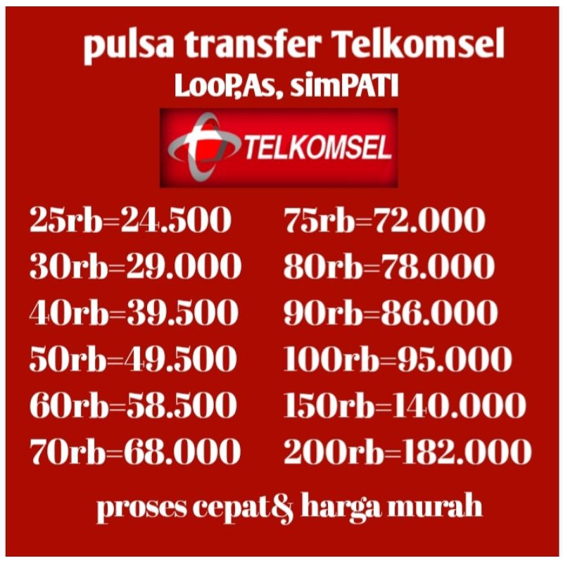 pulsa transfer Telkomsel
