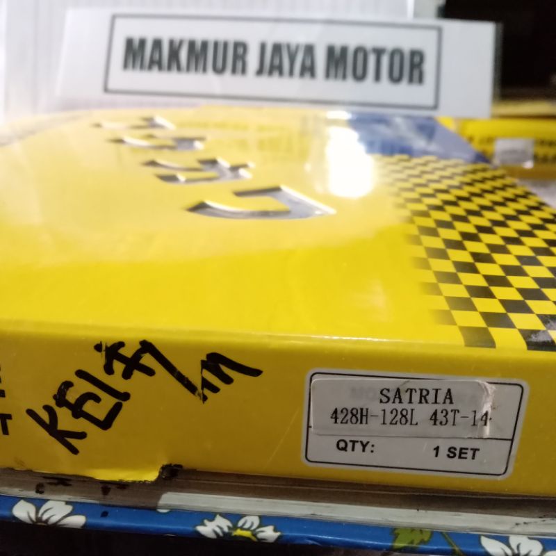 gear set satria 2 tak