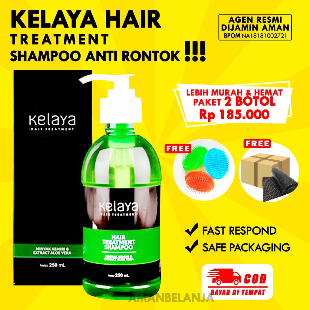 JEVARINE HAIR TREATMENT bisa COD dijamin ORI Shampoo Shampo Botak Rontok Penumbuh Rambut