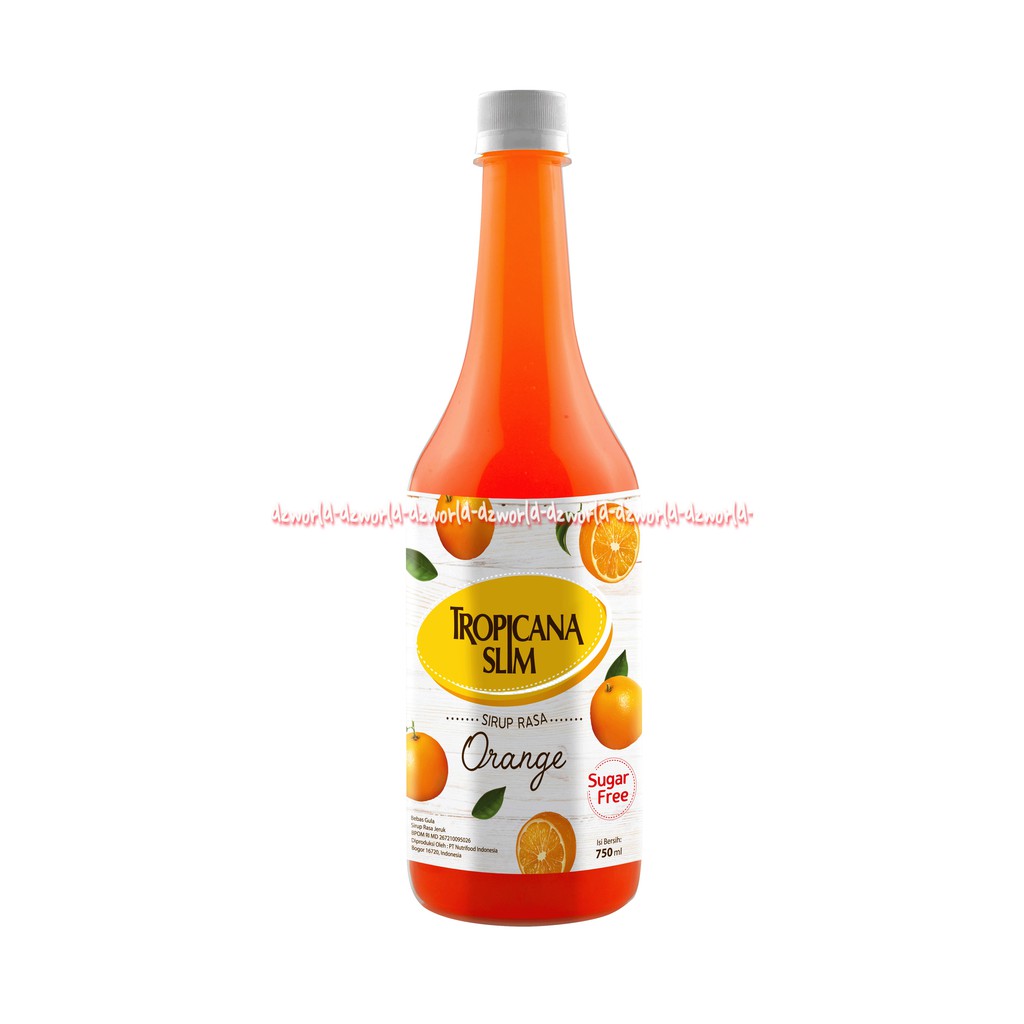 Tropicana Slim Syrup 750ml Flavour Orange Cocopandan Lychee Sugar Free Sirup Bebas Gula Syrup Cair Less Sugar Tropicanaslim Sirup Rasa Jeruk Kokopandan Leci Kemasan Botol 750 ml